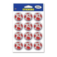 Beistle 4 6 Soccer Sticker England 54050-Eng